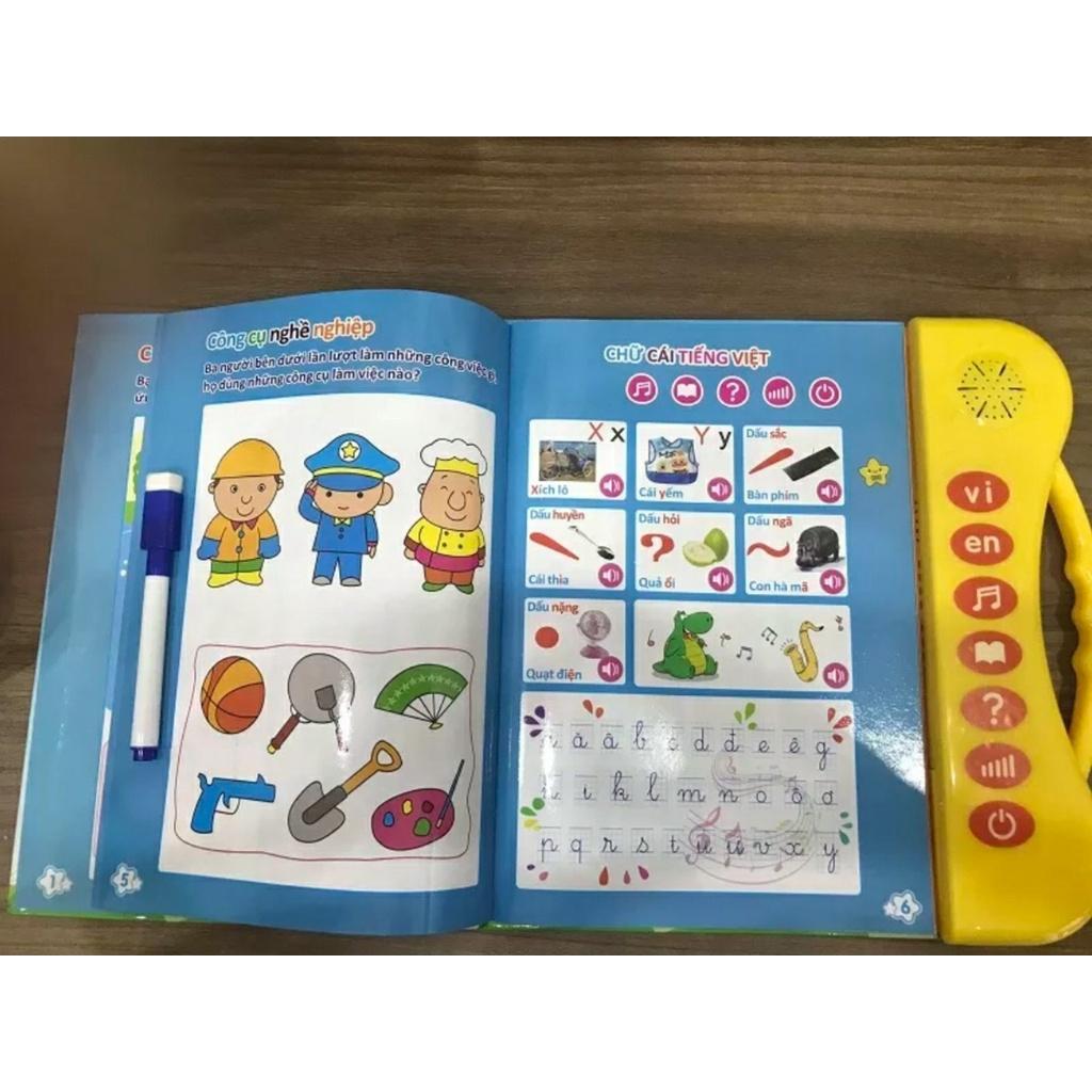 Sách Điện Tử Song Ngữ Anh - Việt Cho Bé 1-7 Tuổi, Giúp Bé Thông Minh Học Tốt Tiếng Anh, Phiên Bản Mới Nhất