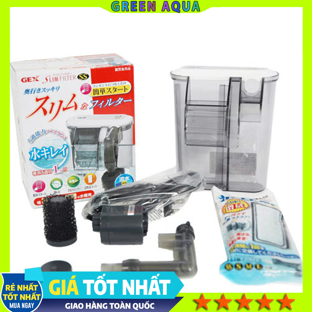 GEX - Slim Filter SS | Máy lọc thác cao cấp cho hồ cá thủy sinh