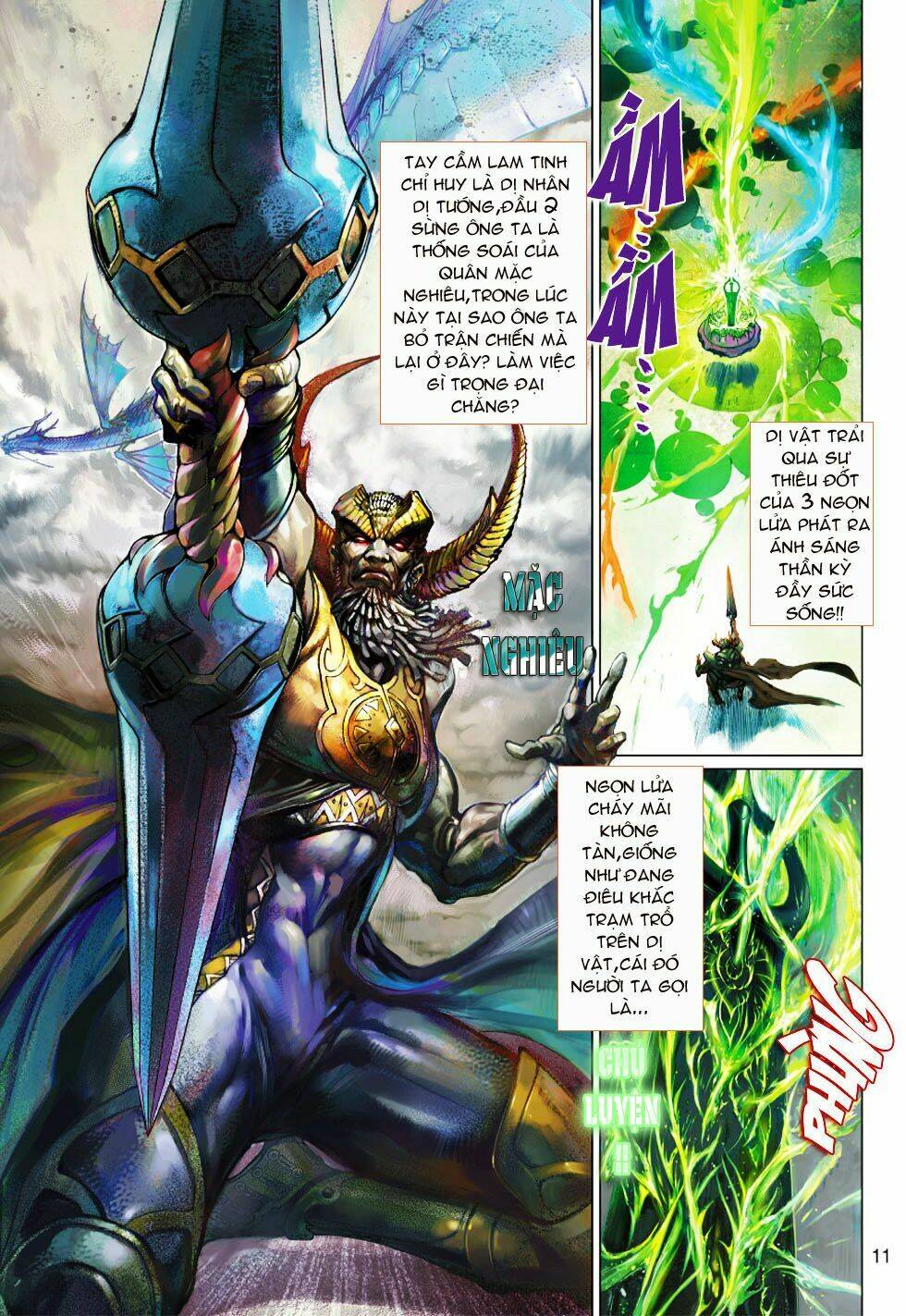 thần binh 4 chapter 1 11