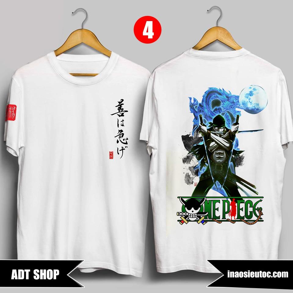 HOTBST áo phông One Piece in hình đẹp Mẫu Áo in hình Luffy Gear 4 giá cực rẻ