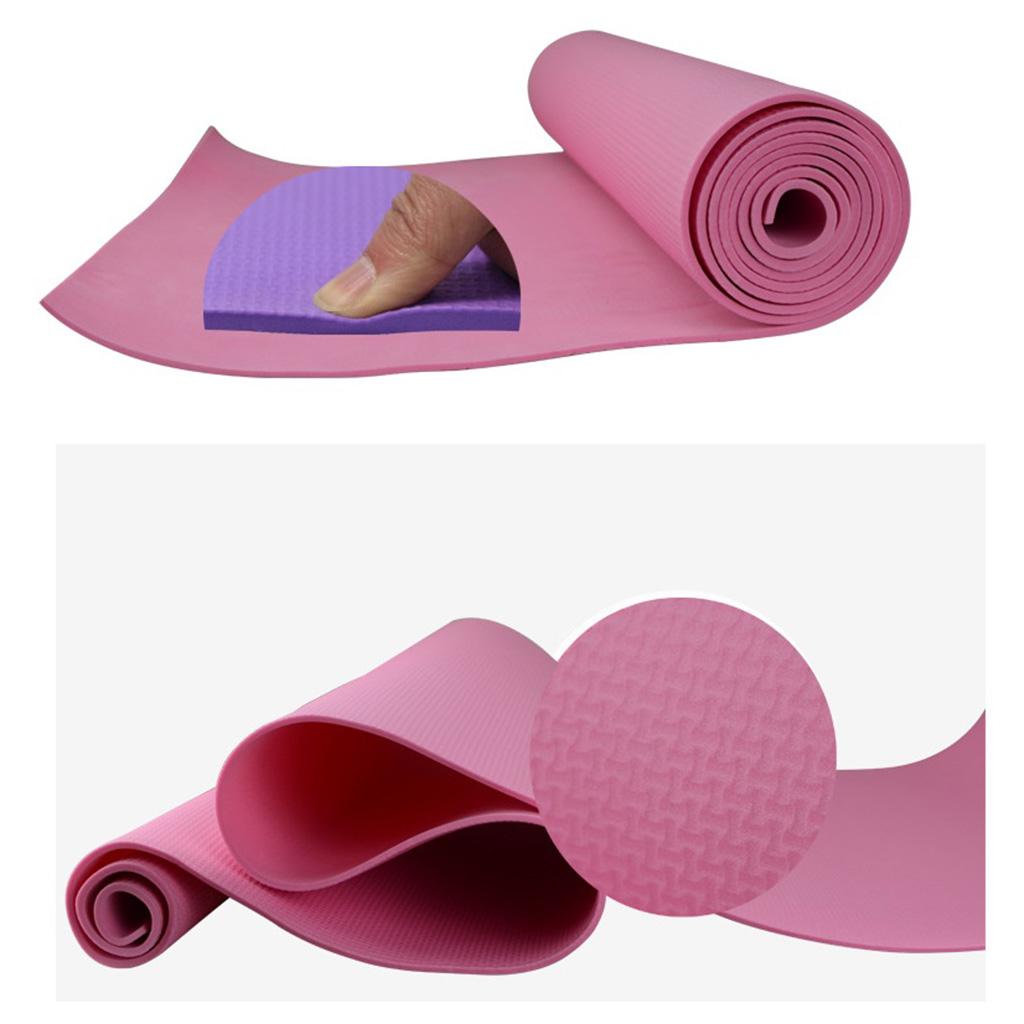 Non-slip Yoga Pilates Mat Fitness Exercise Gym Cushion Pad For Women Men Kids