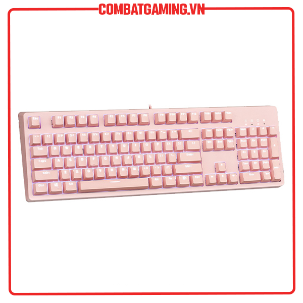 Bàn Phím Cơ E-DRA EK3104 Dream Pink Huano Switch - Hàng Chính Hãng