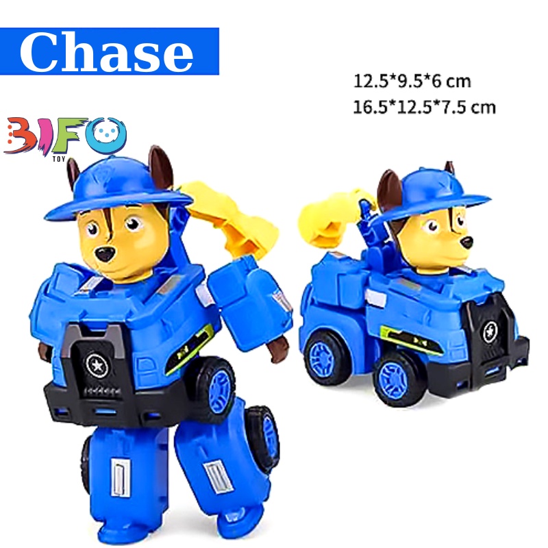 Đồ chơi chó cứu hộ Paw Patrol lắp ráp biến hình 2 trong 1 cho bé thảo sức vui chơi(mẫu lẻ túi)