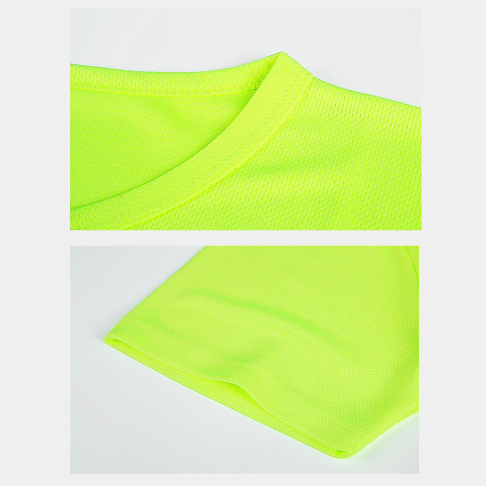 Safety Workwear, Safety T Shirt, Quick Drying Breathable Reflective Work Shirts, Reflective T Shirt, for Warehouse Construction Workwear Men