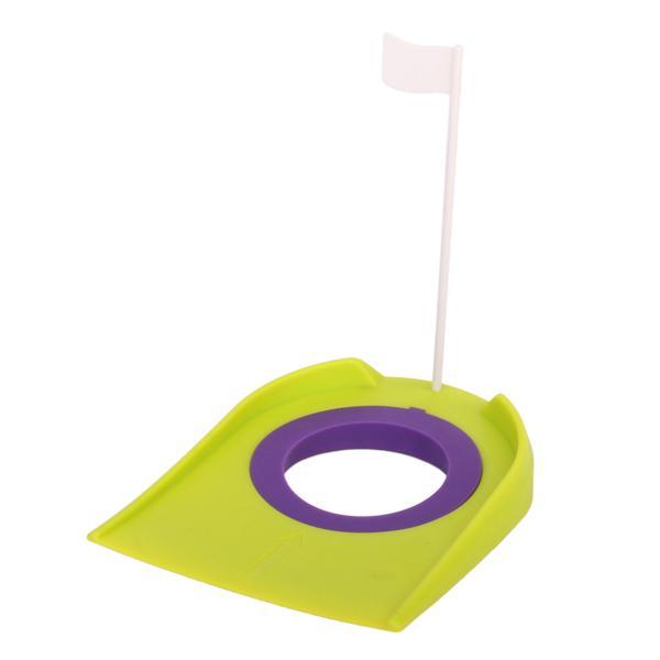 Golf Regulation Putting Cup Hole W/ Flag Golfer Outdoor Indoor Practice Putting