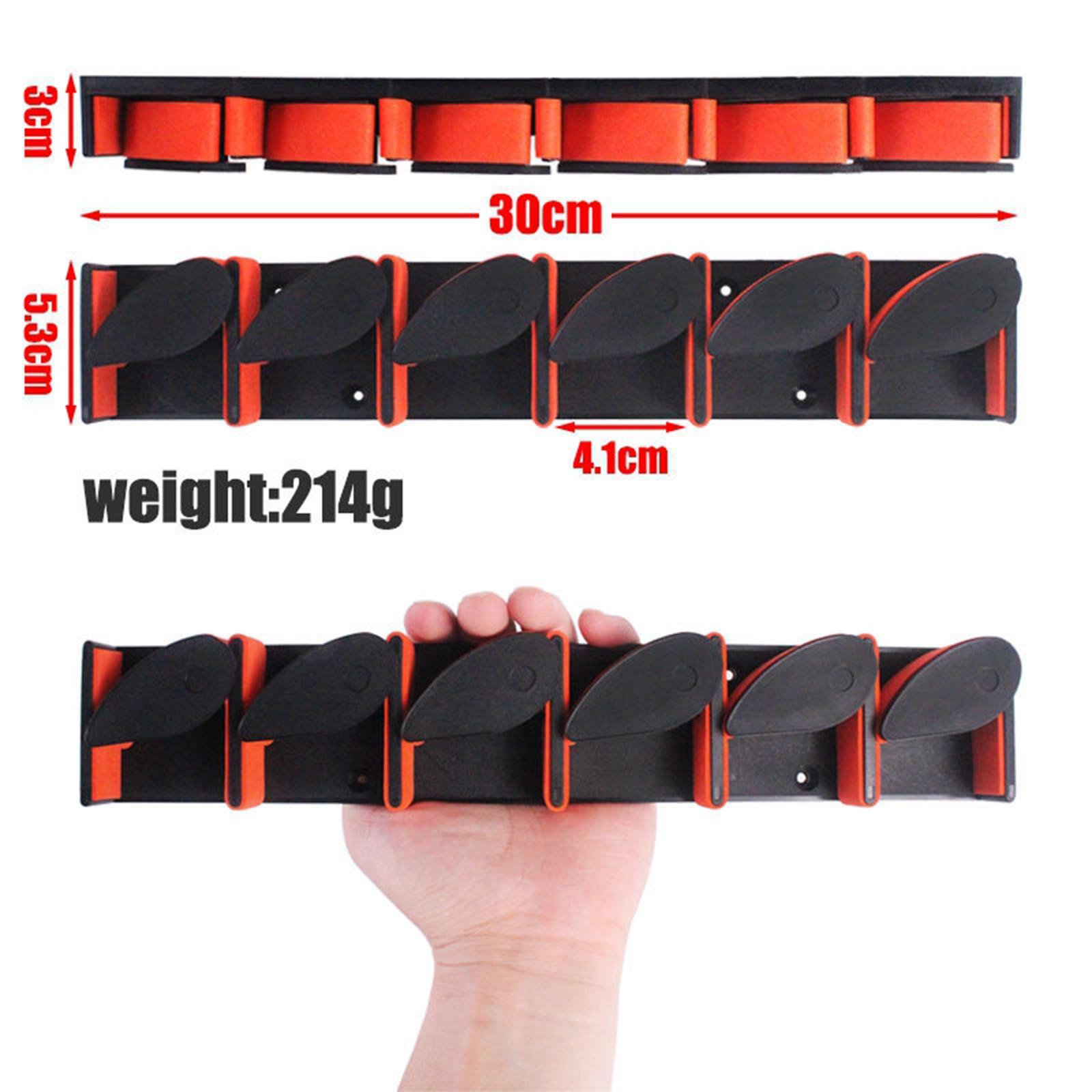 Fishing Rod Holder Vertical 6 Rods Rod Stand for Garage Storage Wall Mounted