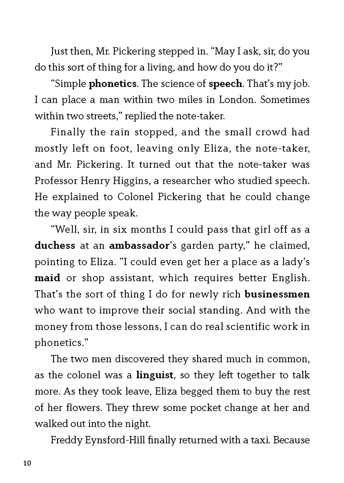 Sách ngoại văn: e-future Classic Readers Level 7 - Book 16: Pygmalion