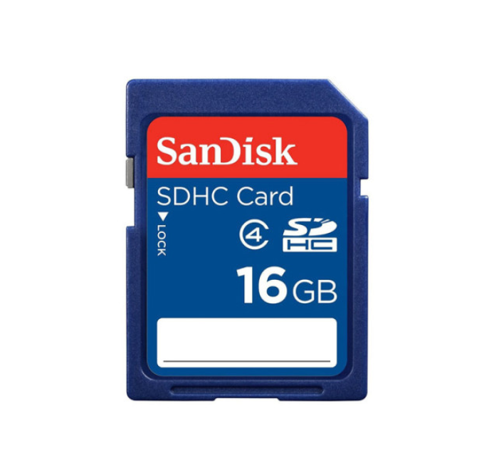 Thẻ Nhớ SDHC SanDisk 16GB Class 4 - Hàng chính hãng