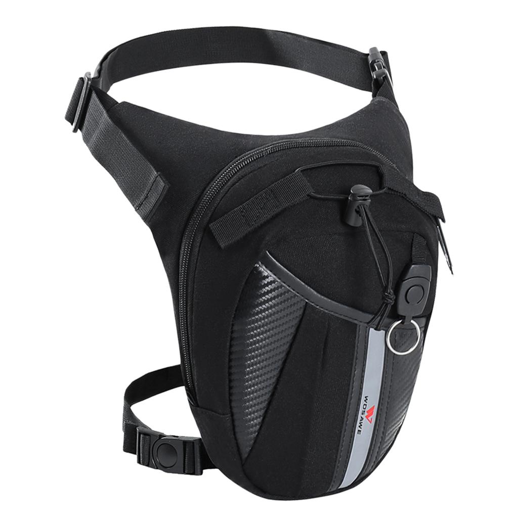 Multi Pockets Cycling Bag Running Sports Gym Waist Pouch & Adjustable Belt