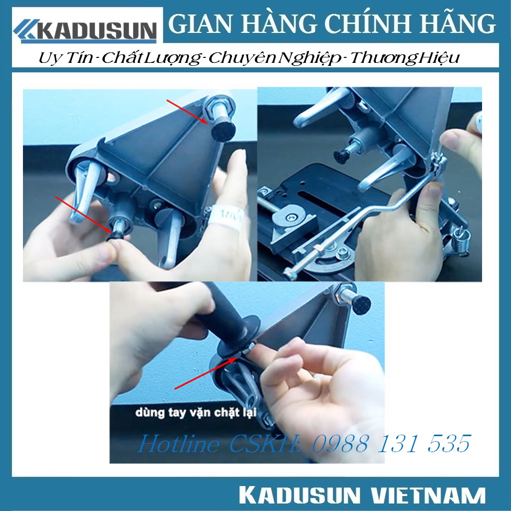 BÀN CẮT CHUYỂN MÁY CẮT TAY SANG MÁY CẮT BÀN MINI KADUSUN