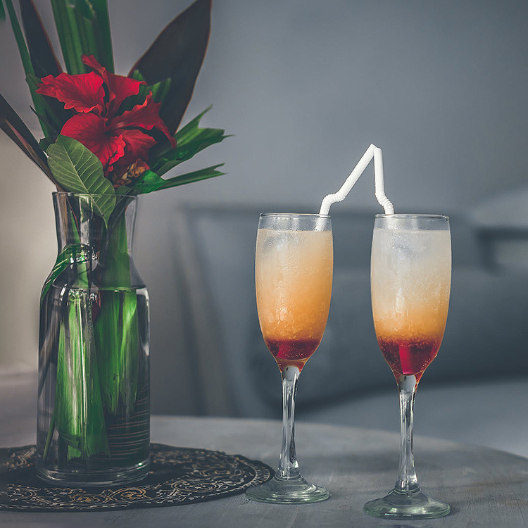 Bộ 6 ly thủy tinh uống rượu vang, cocktail