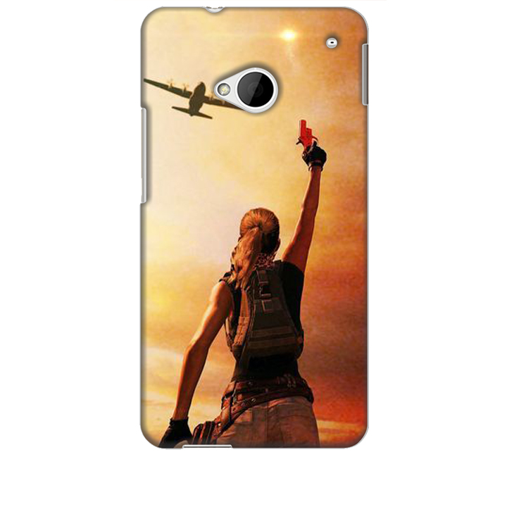 Ốp lưng dành cho điện thoại HTC M7 hinh PUBG Mẫu 06