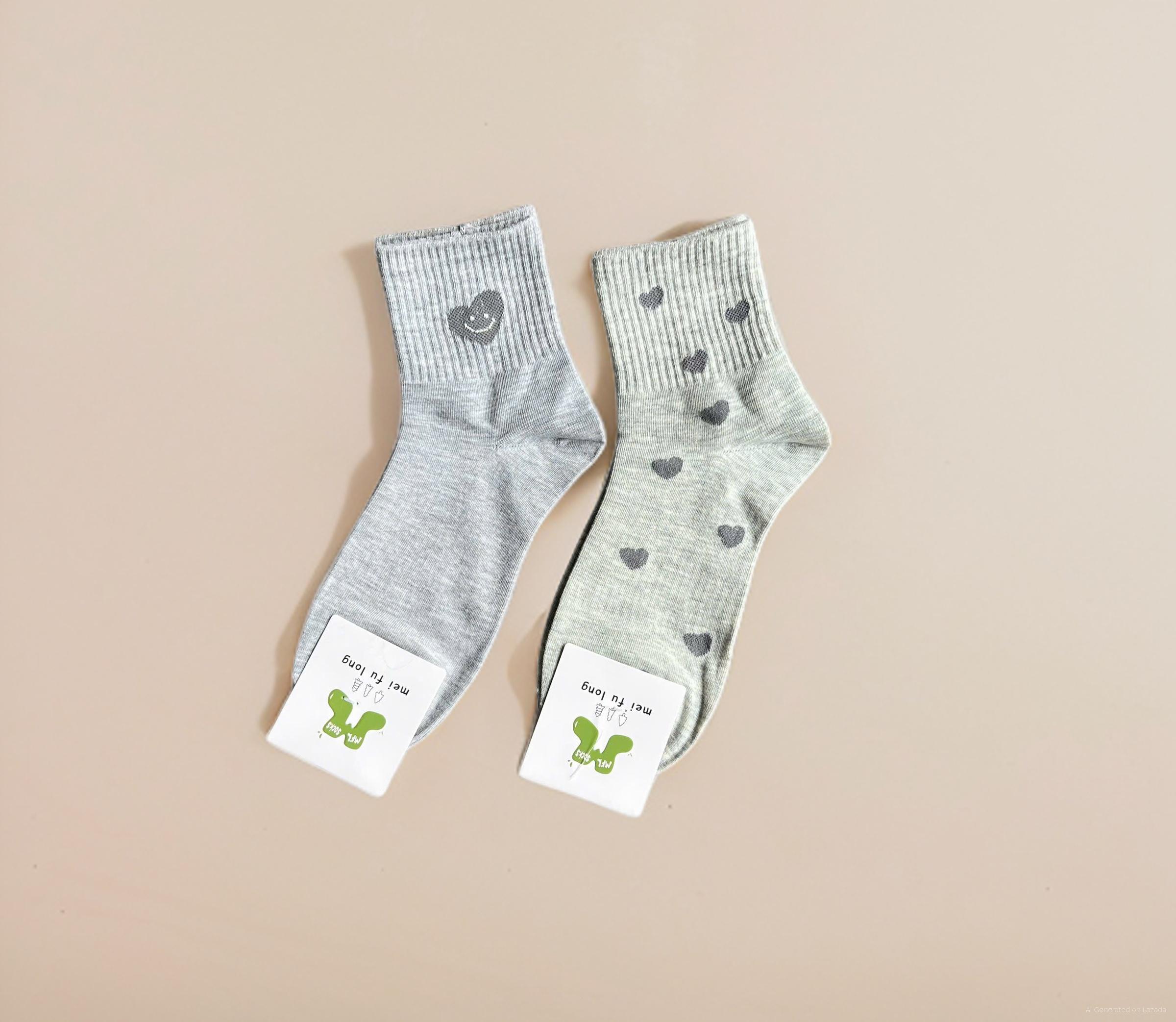 SET 5 ĐÔI TẤT VỚ NỮ CAO CỔ MÃ 17 DÀNH CHO NỮ