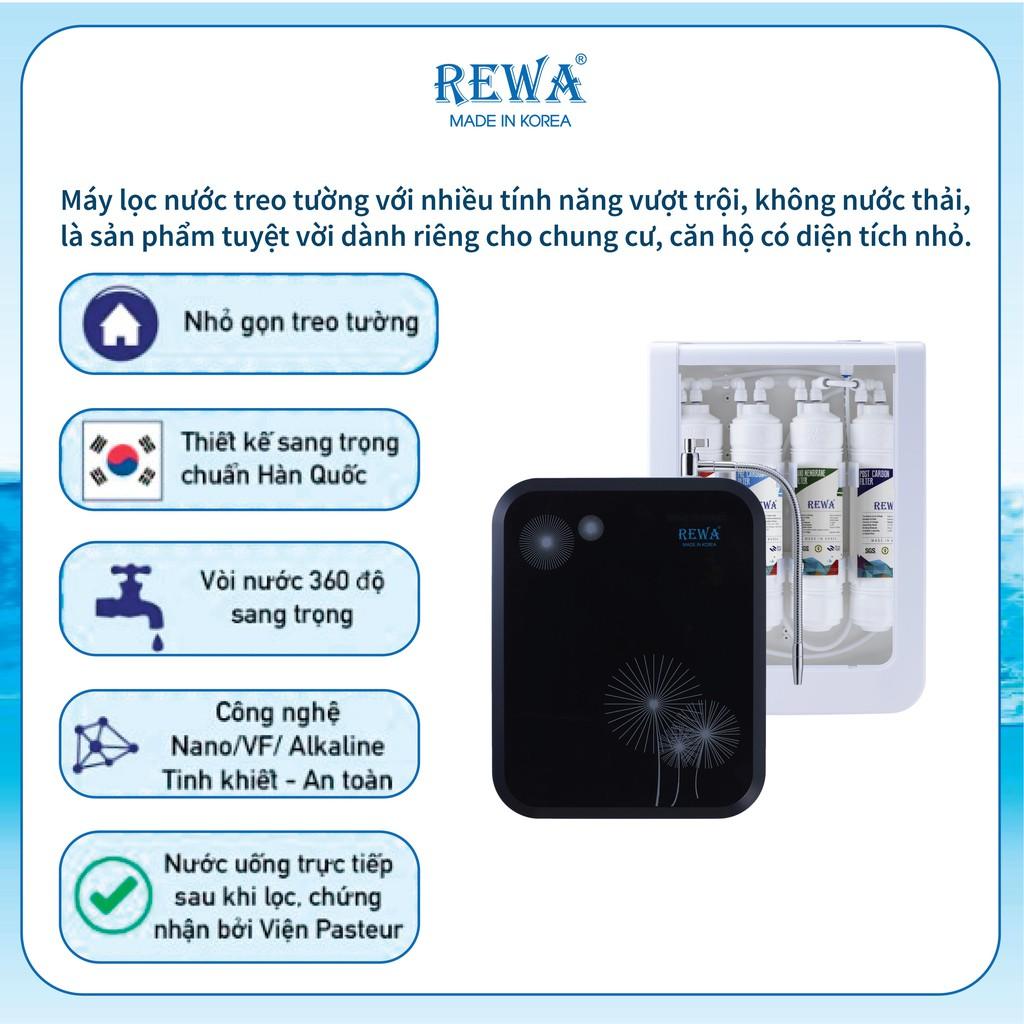 Máy Lọc Nước Công nghệ Nano/VF Hàn Quốc REWA - RW-NA-401 thiết kế treo tường - Hàng chính hãng