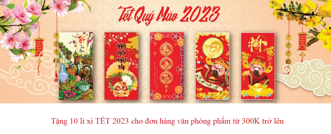 Sỉ 10 lì xì Tết 2023