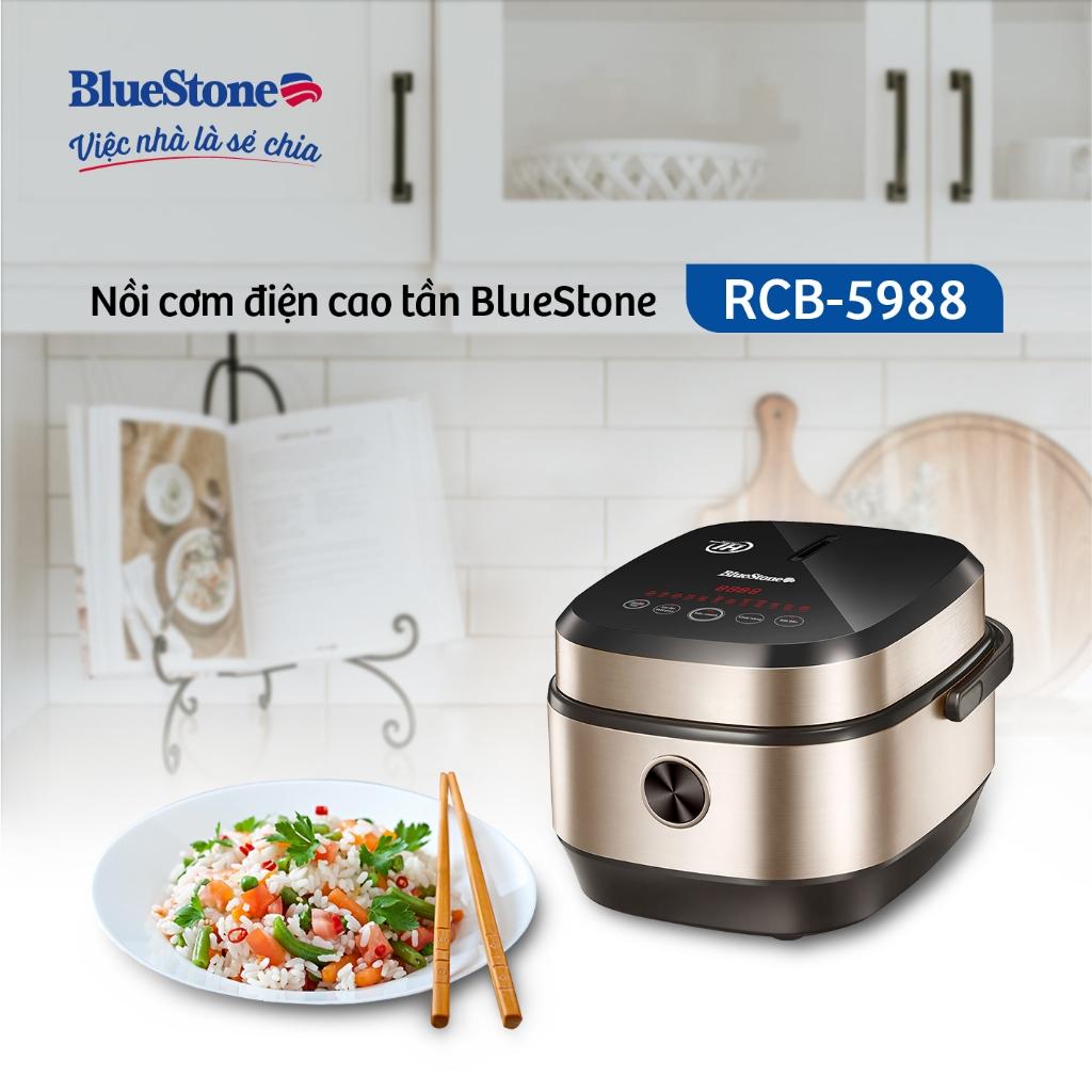 Nồi Cơm Điện Cao Tần BlueStone RCB-5988, 1200w - 1.5Lit, Hàng Chính Hãng