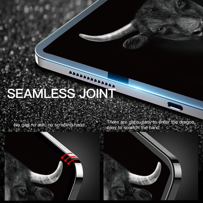 Miếng dán màn hình kính cường lực cho iPad hiệu MIPOW KINGBULL PREMIUM HD - Hàng Chính Hãng