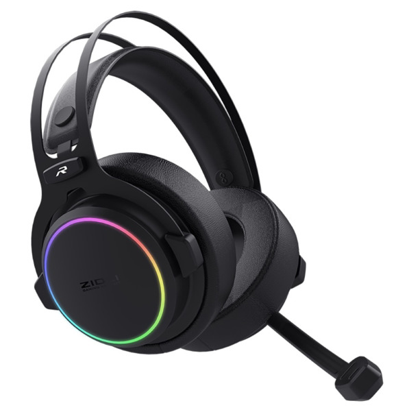 TAI NGHE Zidli Fcore FH1 Ultralight RGB 3D7.1 Wireless – Dual mode Gaming Headset_ HÀNG CHÍNH HÃNG