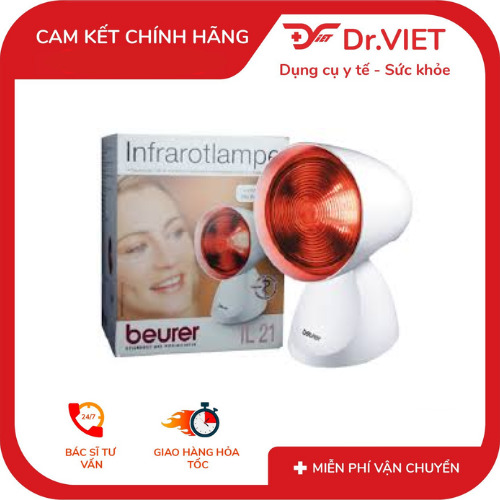 ĐÈN HỒNG NGOẠI TRỊ LIỆU BEURER IL21 – Công suất 150W – Chuẩn chất lượng Đức