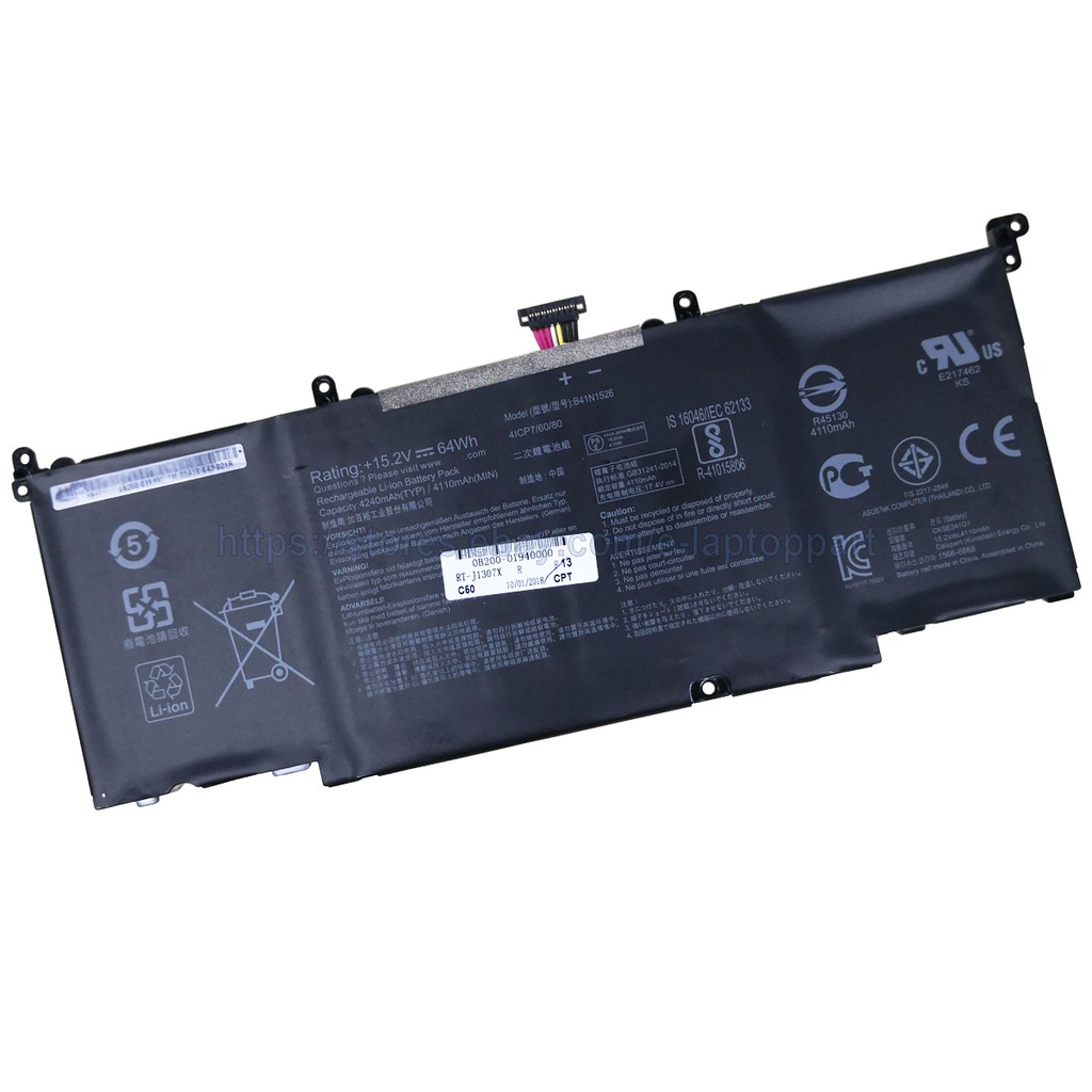 Pin battery dùng cho ASUS ROG STRIX GL502 GL502V GL502VM GL502VMK GL502VS GL502VT GL502VY S5V S5VM S5VS S5VT S5VY