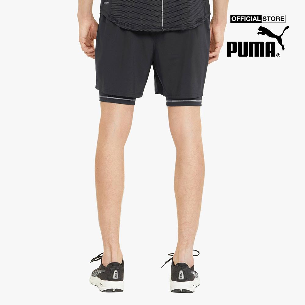 PUMA - Quần shorts thể thao nam RUN 2 In 1 5&quot; 521049