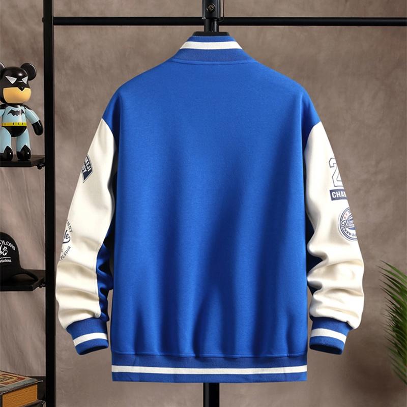 Áo Khoác Bomber Bóng Chày Unisex Nam Nữ Phối Hoạ Tiết Thêu Form Rộng Thời Trang Zenkonu AO KHOAC NAM 045V4