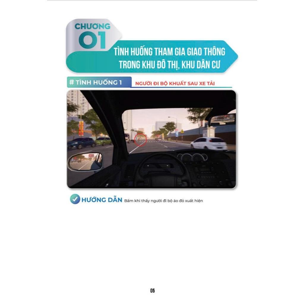 Sách 120 Câu Mô Phỏng Lái Xe Ô Tô Thi Đỗ Sau 5 Ngày Học, Tặng Kèm Tờ Biển Báo