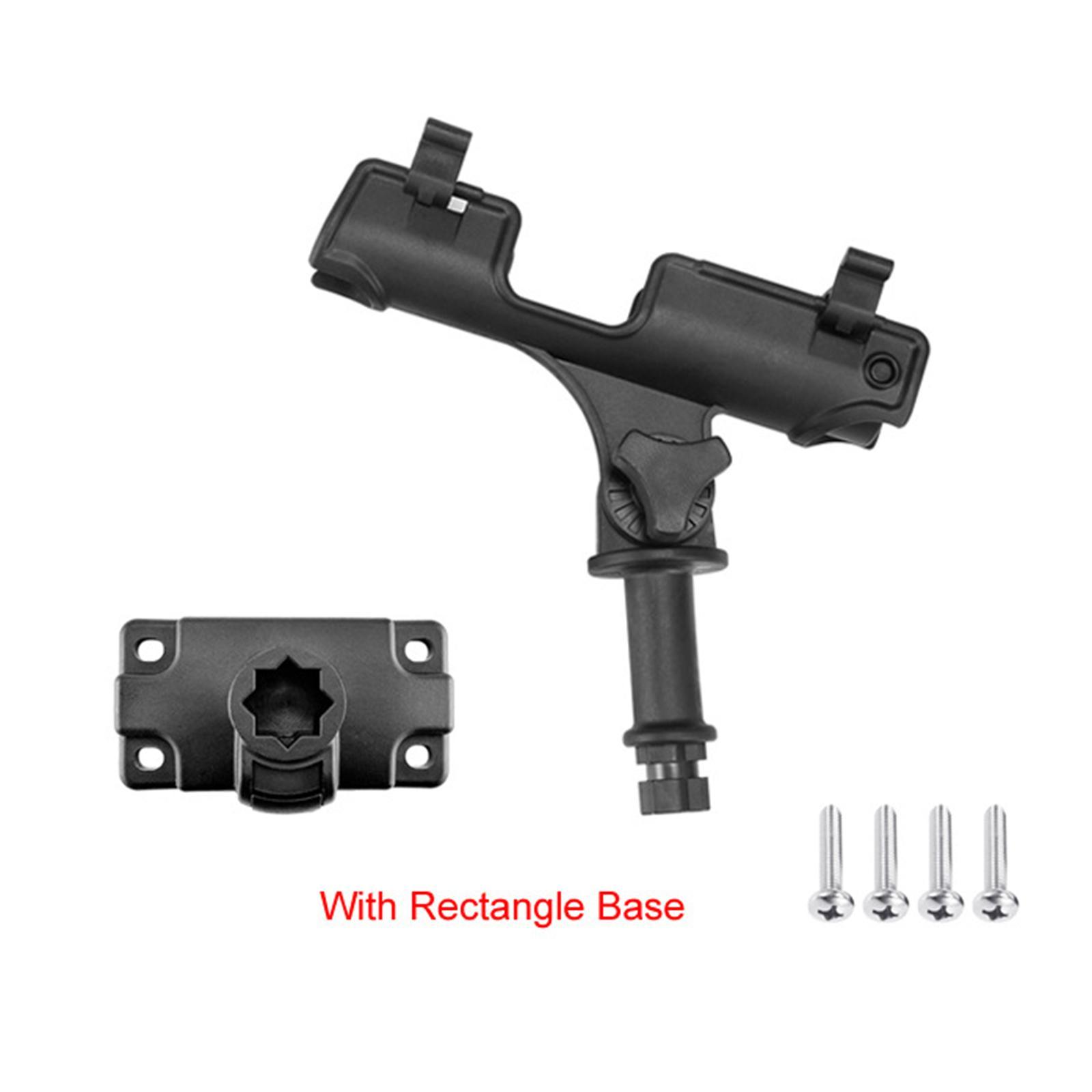 360° Adjustable Kayak Fishing Boat Flush Mount Rod Holder Rest Kit