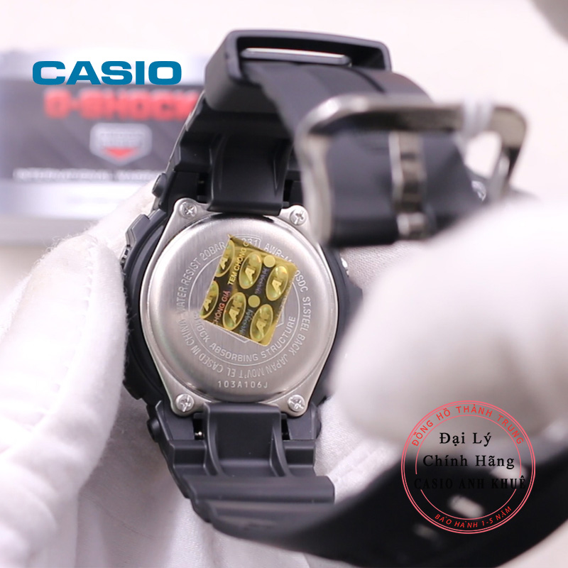 Đồng Hồ Nam Casio G-Shock AWR-M100SDC-1ADR Năng Lượng Mặt Trời