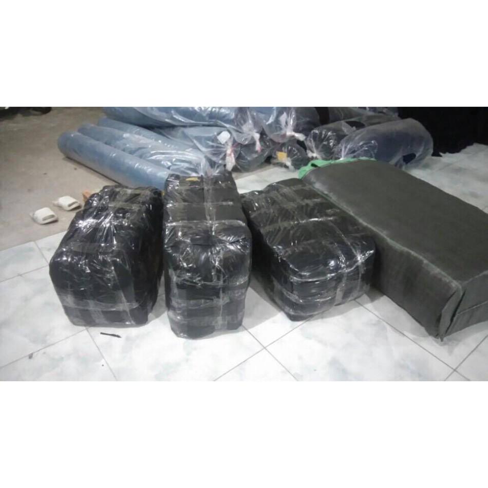 Quần legging bầu loại đẹo đen - ghi