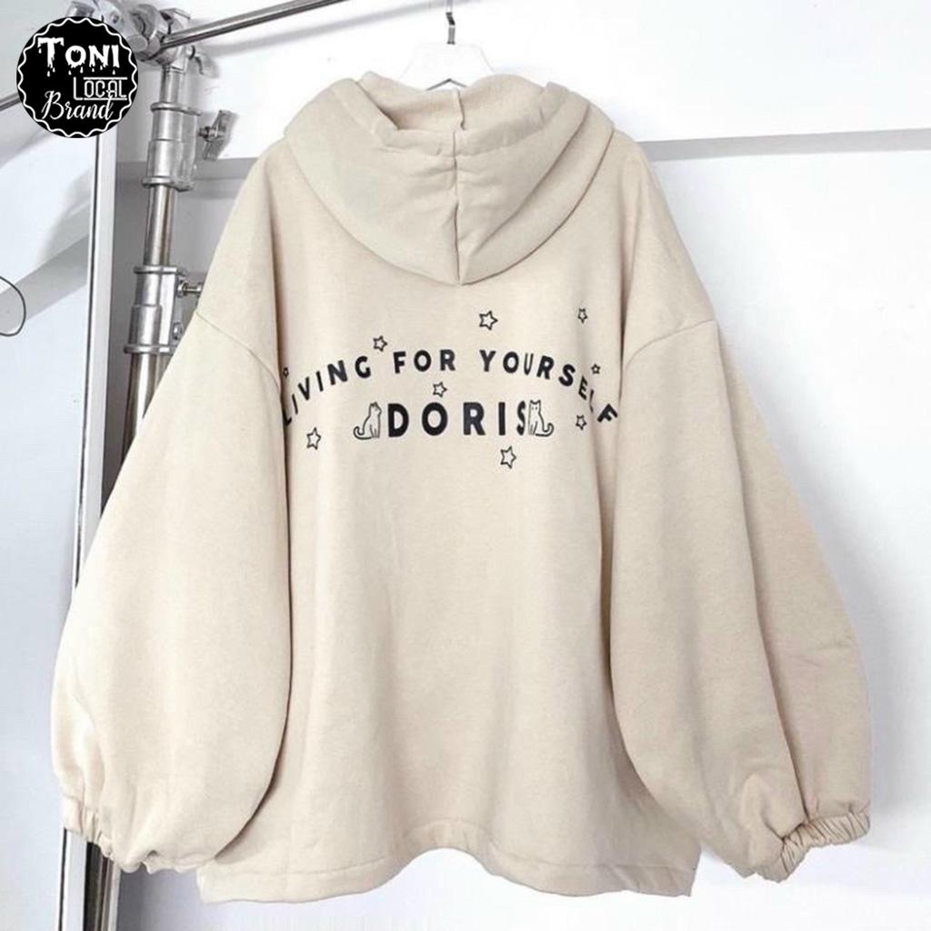 Áo Hoodie Nỉ Ngoại DORIS - Áo Khoác Nỉ nam nữ Unisex