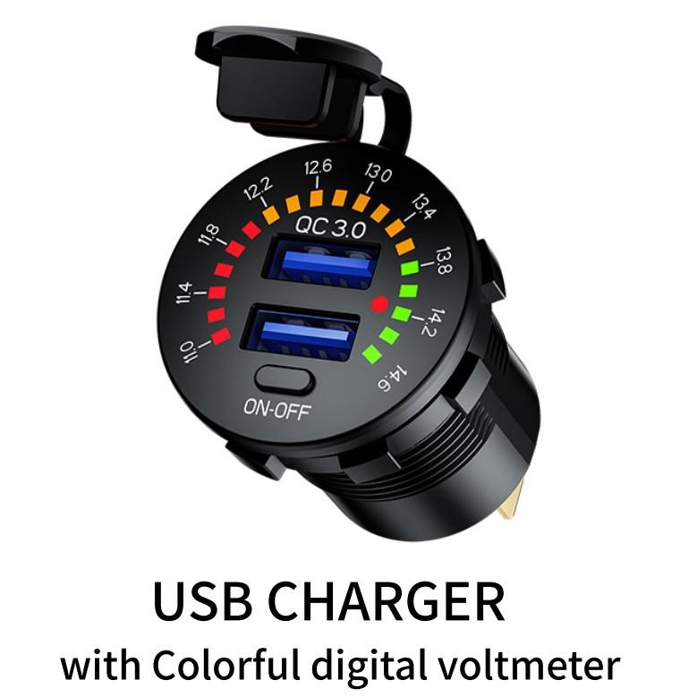 30W PD Loại C QC3.0 Bộ sạc USB kép