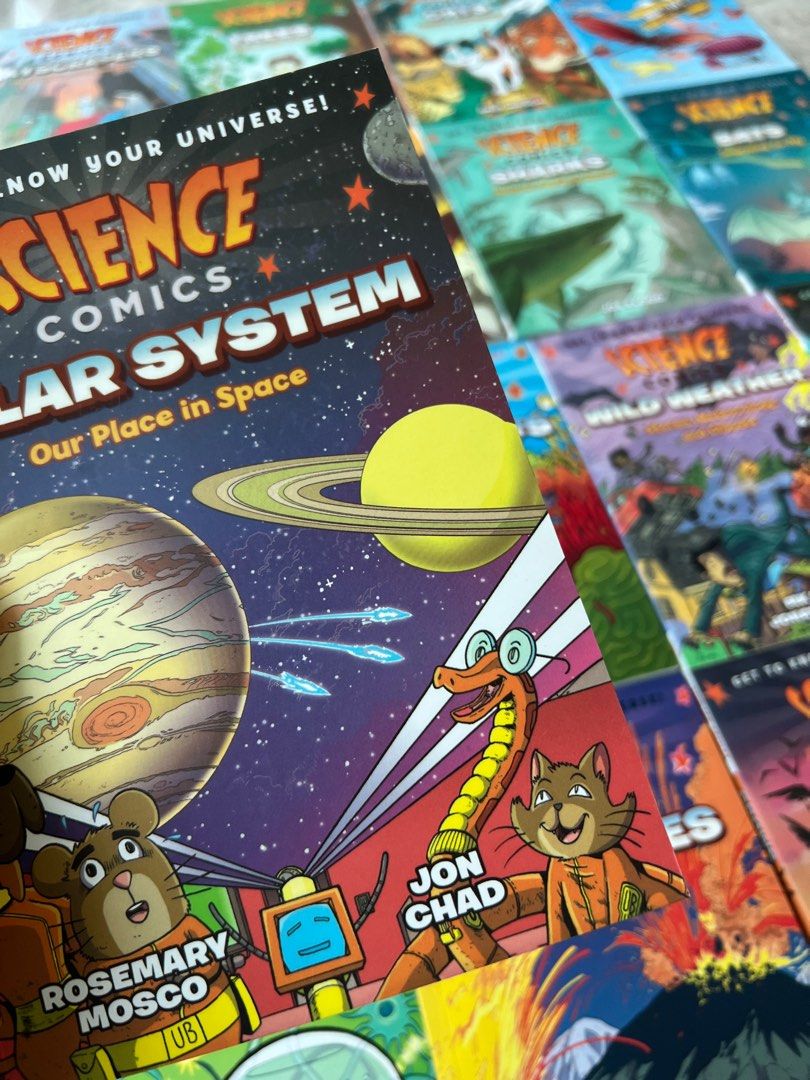 Science Comic Series - Get To Know Your Universe! (24 Books) | Bản Nhập Khẩu