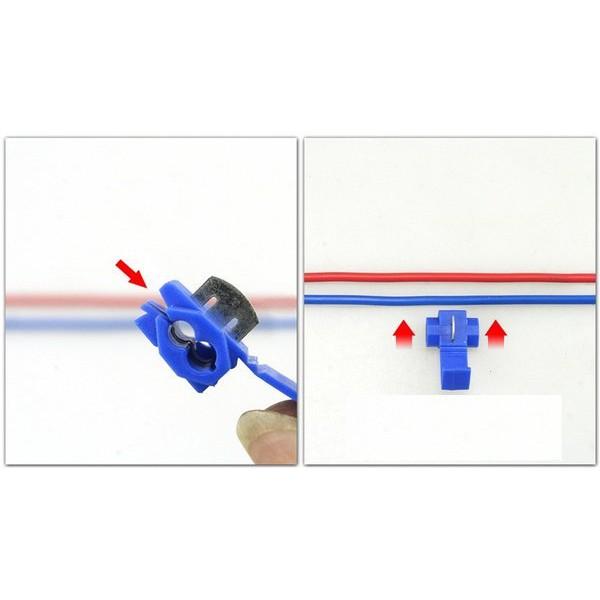 50 Cút nối dây điện kẹp phân nhánh T tiện dụng An toàn