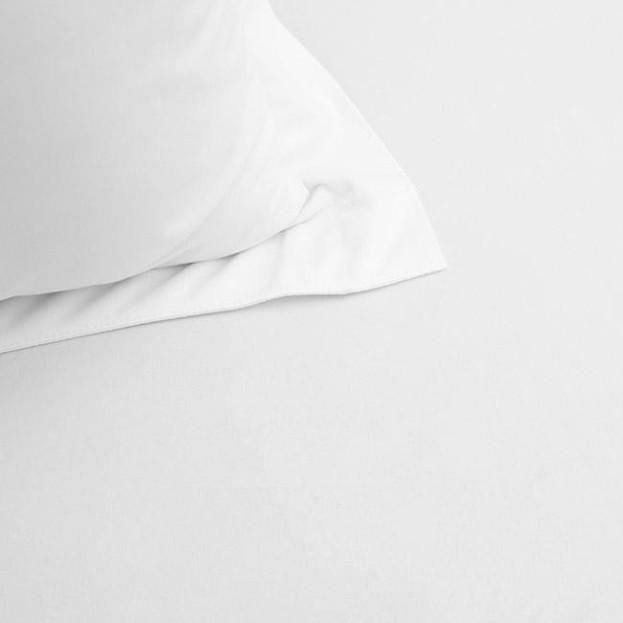 Bộ 4 Món Ga Gối Thun Lạnh Thun Mát Mềm Cao Cấp Lan Pham Bedding - Màu Trắng
