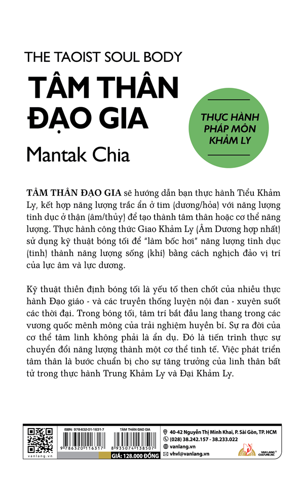 Sách Bí Thuật Đạo Giáo - Tâm Thân Đạo Gia