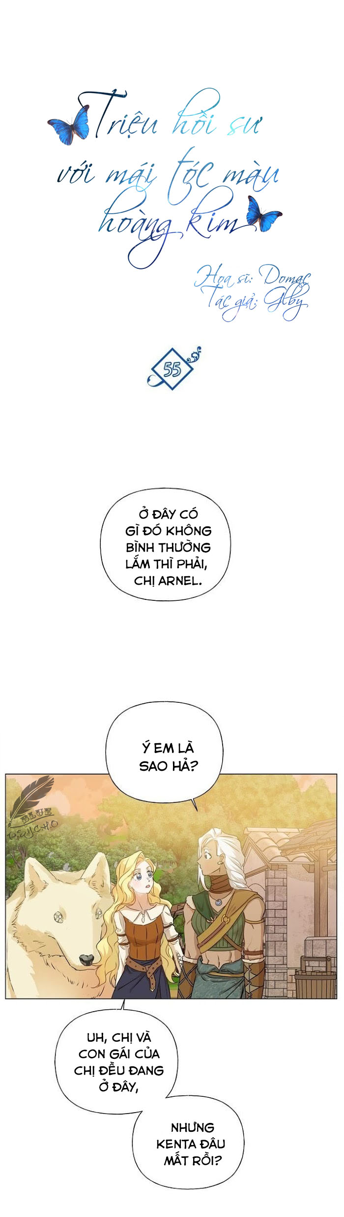 triệu hồi sư với mái tóc màu hoàng kim chapter 55 1