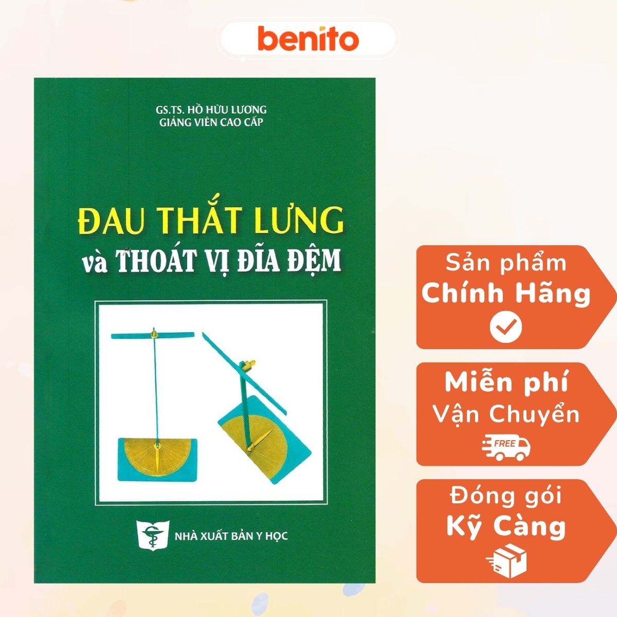 Benito - Sách - Đau thắt lưng và thoát vị đĩa đệm - NXB Y học