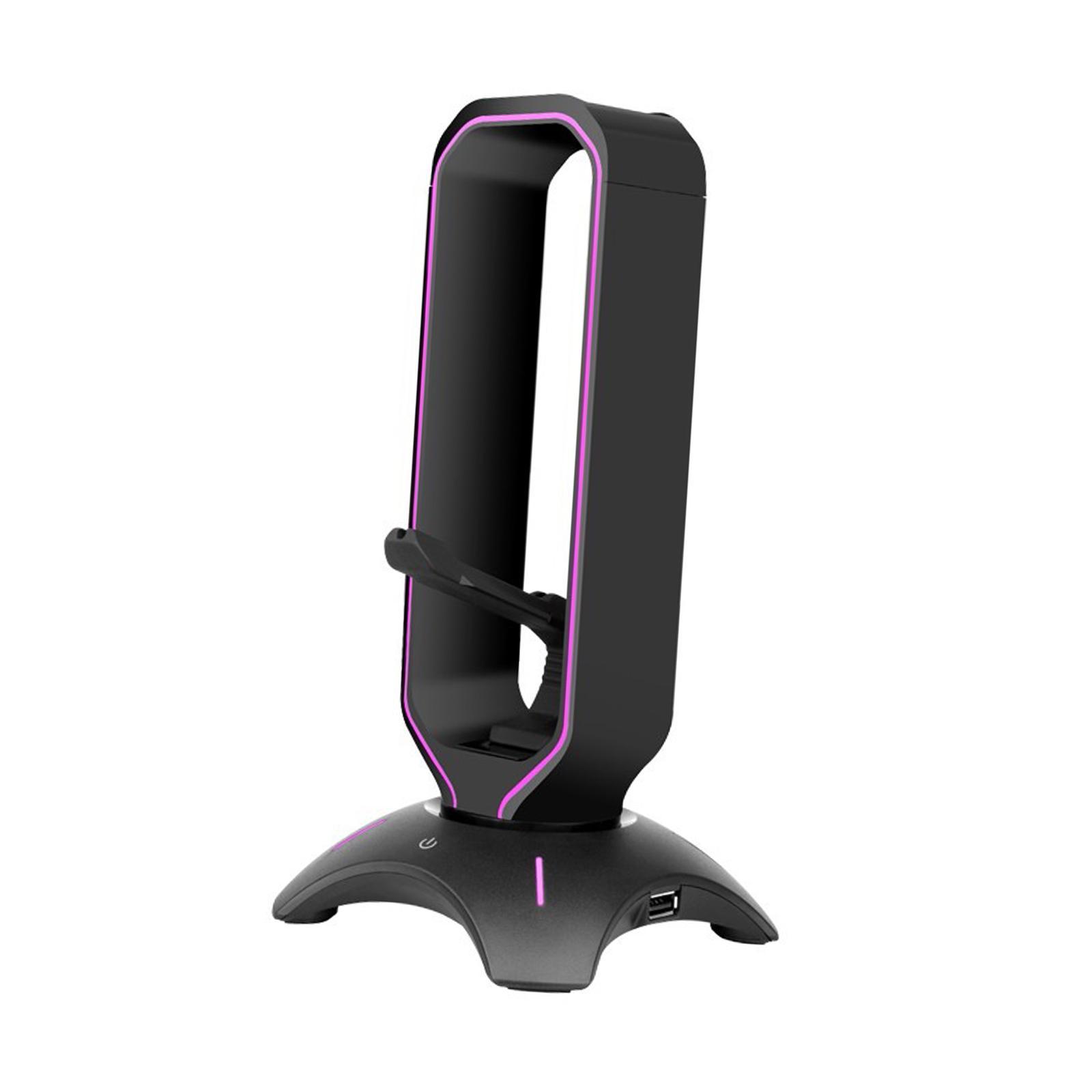 Headset Holder Earphone Stand RGB Light PC Accessories for All Headsets