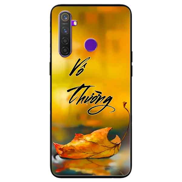 Ốp lưng in cho Realme 5 Mẫu Vô Thường 1