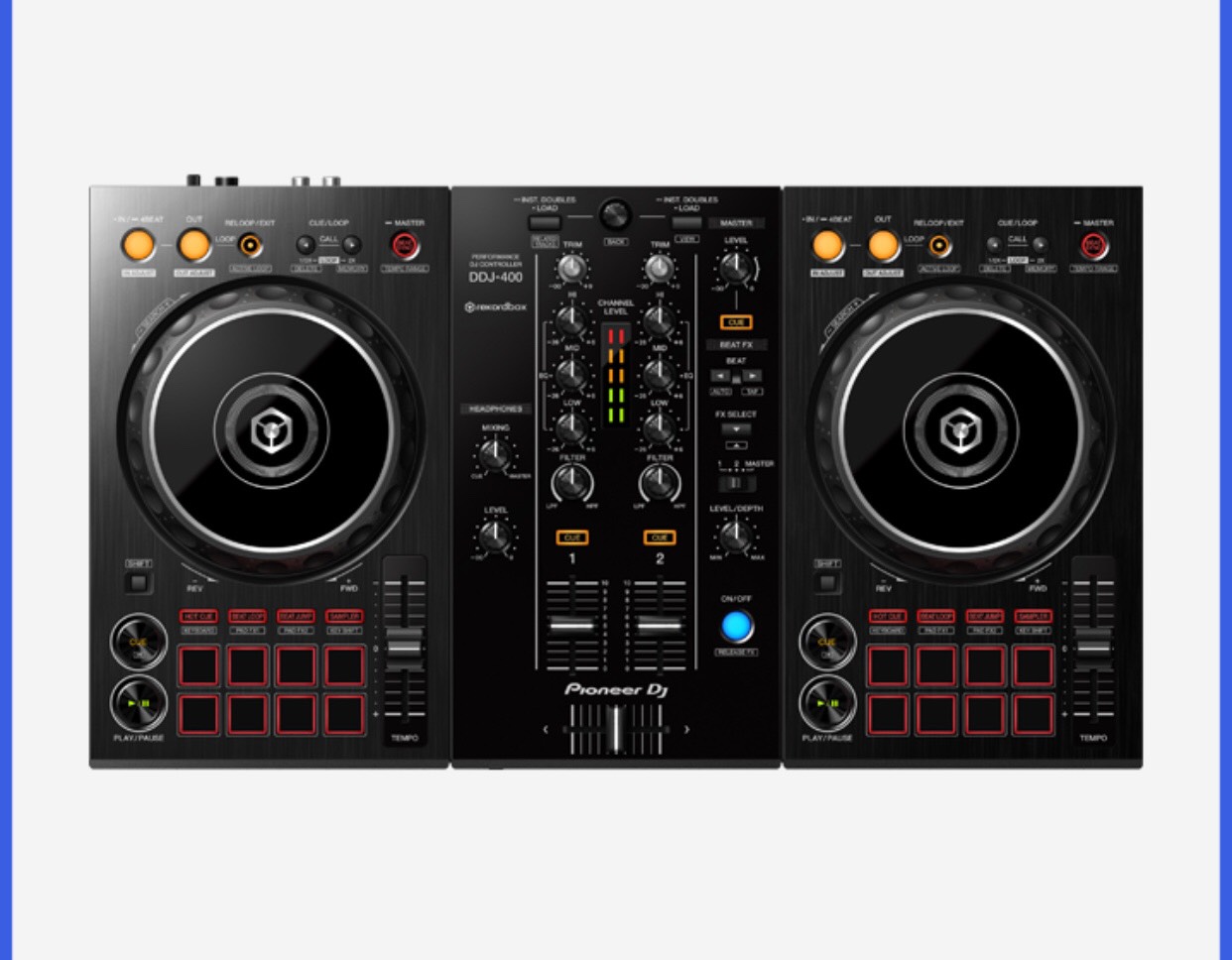 Máy DJ Controller DDJ-400 ( Pioneer DJ)- Hàng chính hãng