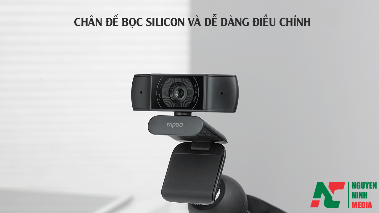 Webcam Rapoo C200 Độ Phân Giải HD 720P - Hàng Chính Hãng