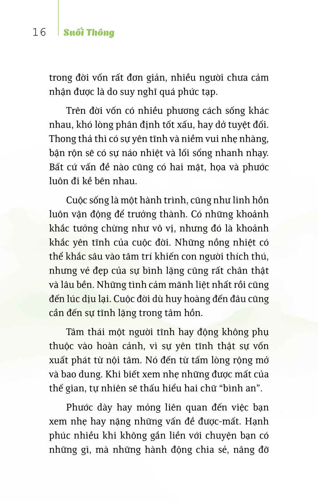 Suối Thông - Làm Mới Vườn Tâm _SGB