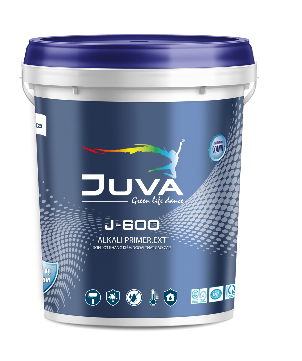 Sơn lót Juva kháng kiềm ngoại thất cao cấp Juno sofa J-600 5kg