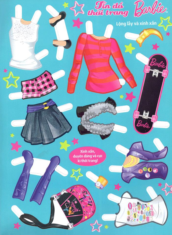 Barbie Thiết Kế Thời Trang - Tín Đồ Thời Trang