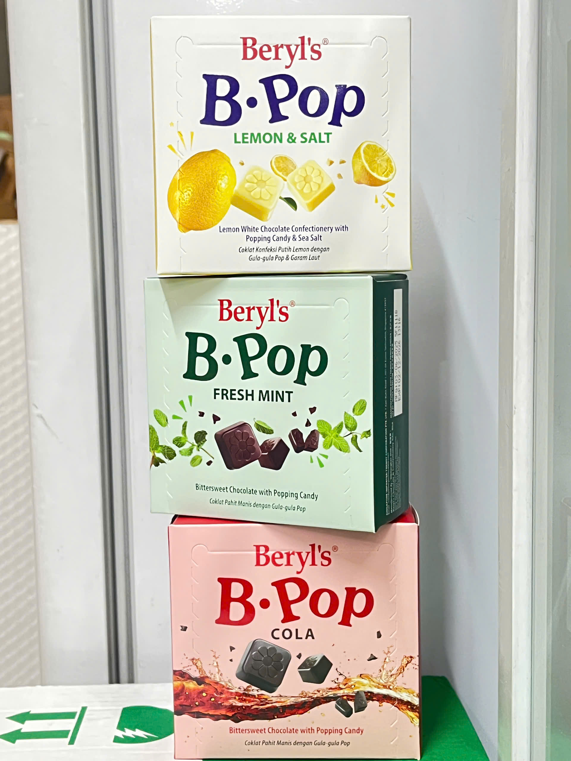Socola Beryl's B-Pop Cola 50g - Beryl's B.POP Cola Bittersweet Chocolate