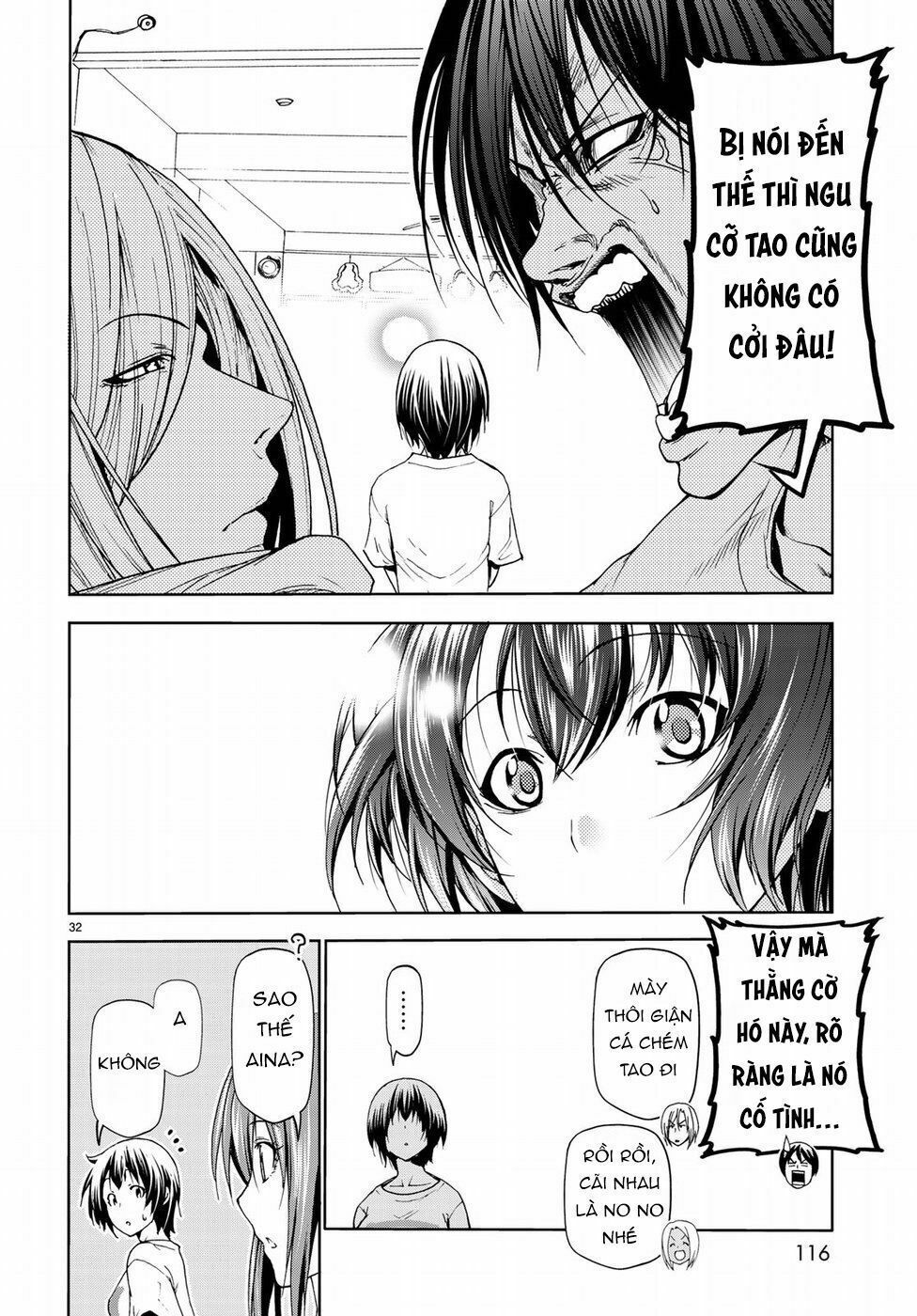 cô gái thích lặn - grand blue chapter 53 32