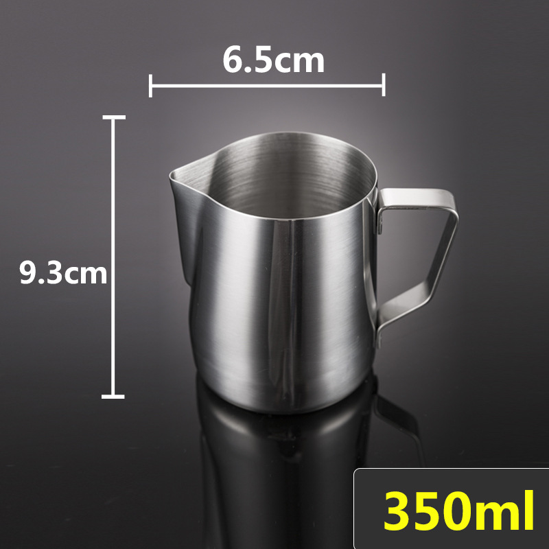 Ca Đánh Sữa Inox SUS304  Có Vạch Chia 350ml-600ml