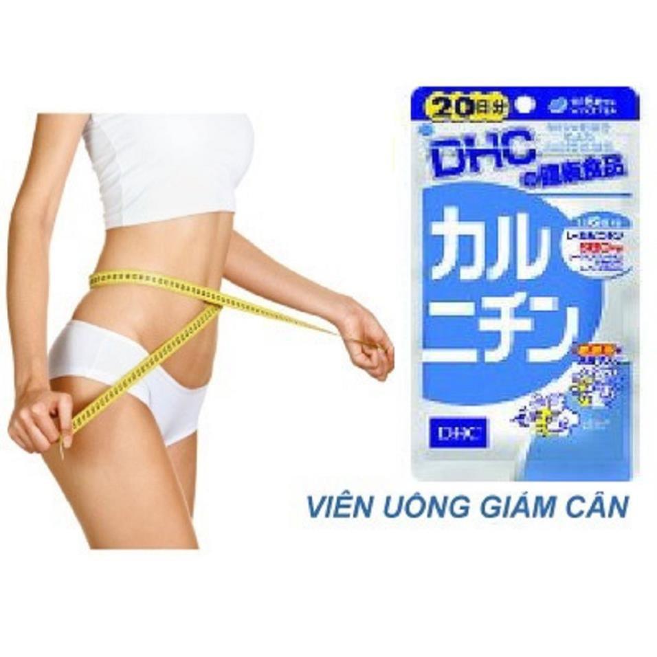 (Đồ uống) Viên giảm cân L-Carnitin 750mg Nhật bản nội địa 60 ngày giam can