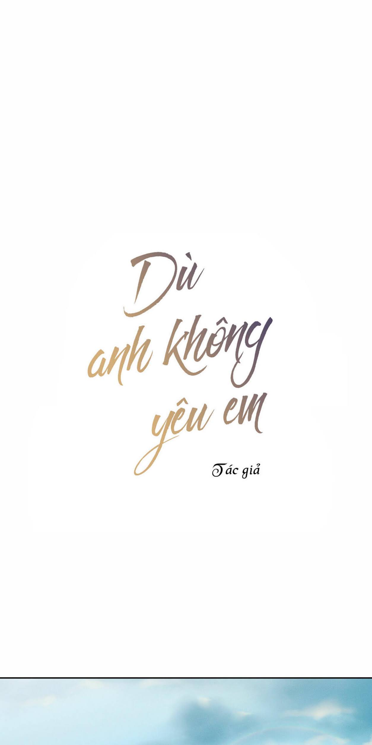 dù anh không yêu em chapter 23 1